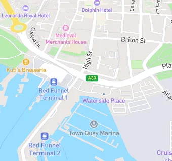 map for Harbour House Lounge