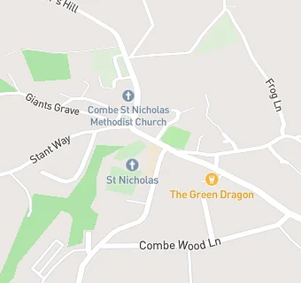 map for Combe St Nicholas Church of England VA Primary School