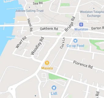 map for GT Fish Bar