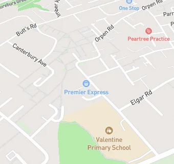 map for St Francis Pre-School