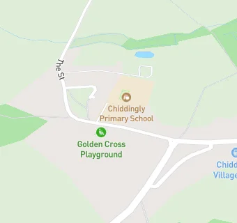 map for Chiddingly Primary School