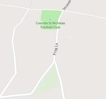 map for Combe St Nicholas Football Club