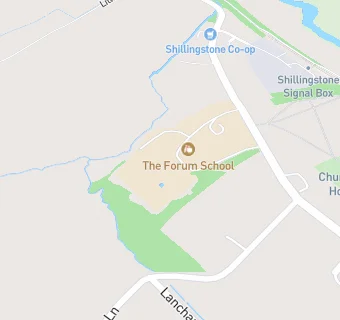 map for The Forum School