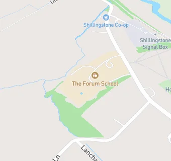 map for The Forum School