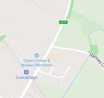 map for Hamsey Community Primary School