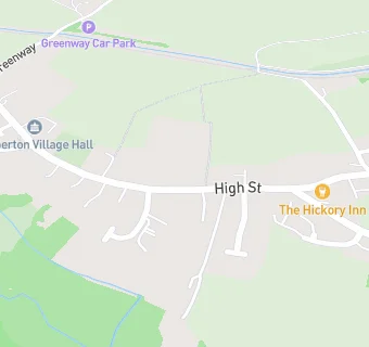 map for The Hickory Inn