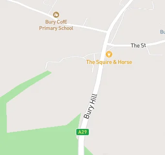 map for The Squire And Horse Inn