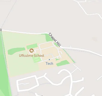 map for Uffculme School