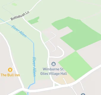 map for Wimborne St Giles Village Hall