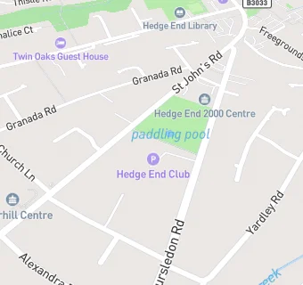 map for Hedge End Club Ltd