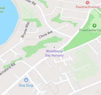 map for Woodberry Day Nursery Peartree