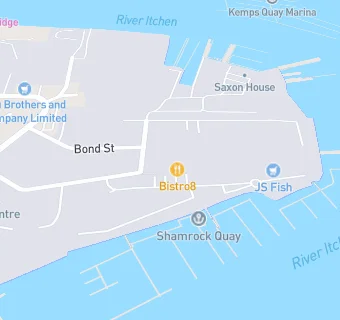 map for The Bistro Shamrock Quay