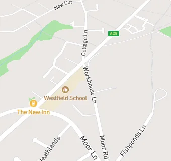 map for Westfield School Breakfast Club