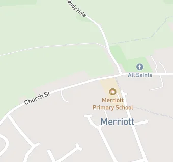 map for Merriott Primary School