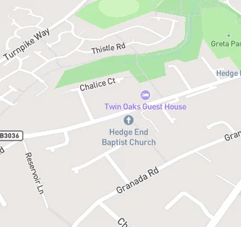 map for The Grange Nursing Home