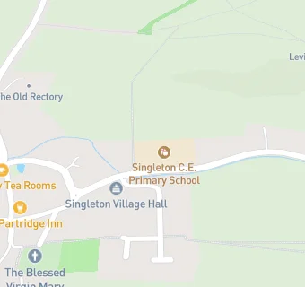 map for Chartwells At Singleton CE Primary School