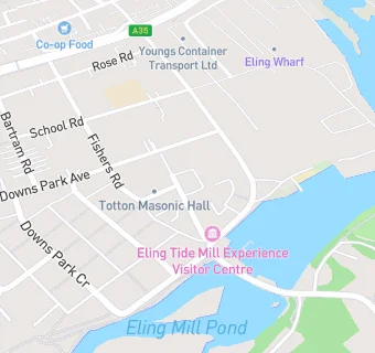 map for ELING TIDE MILL EXPERIENCE