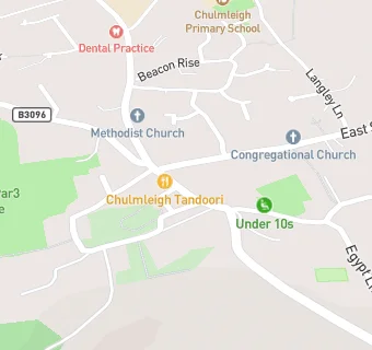 map for Chulmleigh Post Office & Newsagents