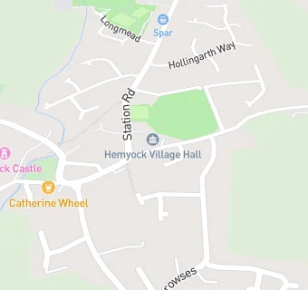 map for Blackdown Hills Repair Cafe