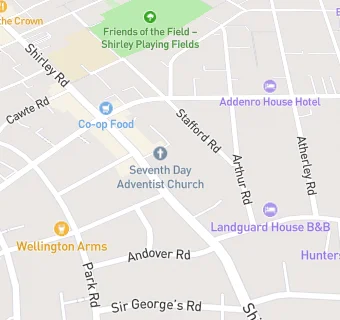 map for Atherley House Surgery