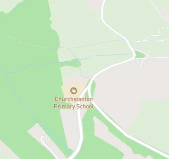 map for Churchstanton Primary School