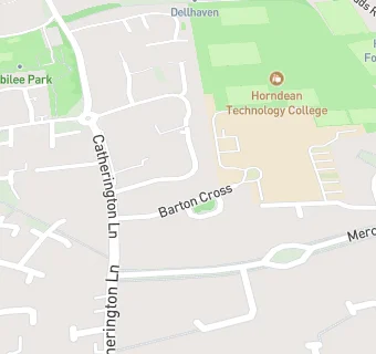 map for Horndean Technology College