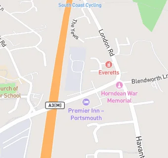 map for Horndean Pizza Shop & Takeaway