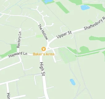 map for The Baker Arms