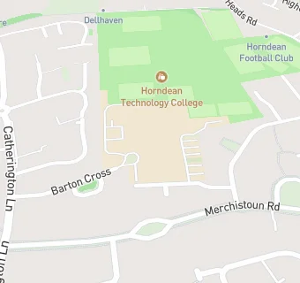 map for Horndean Technology College