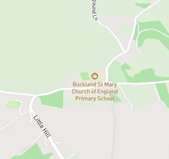 map for Buckland St Mary Church of England Primary School