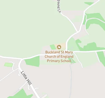 map for Buckland St Mary C of E Primary School and Buckland St Mary Nursery