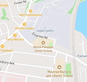 map for Mount Pleasant Junior School