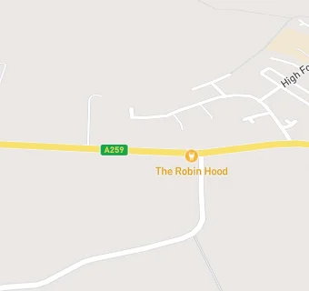 map for Robin Hood Inn