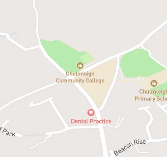 map for Chulmleigh Community College