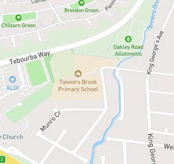 map for Tanners Brook Kidz Club