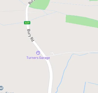 map for Turners Garage