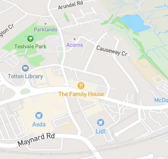 map for THE FAMILY HOUSE