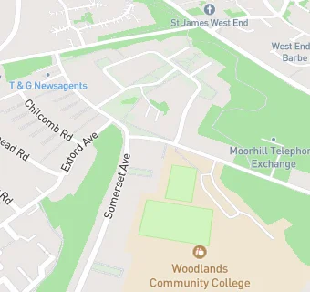 map for Woodlands Community College