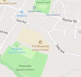 map for The Windmills Junior School