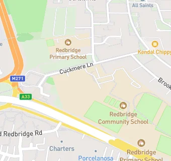 map for Redbridge Community School