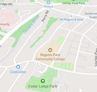 map for Caterlink @ Regents Park Community College