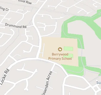 map for Berrywood Primary School