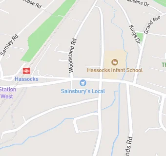 map for Sainsbury's