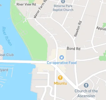 map for Andys Fish Bar