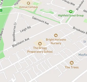 map for The Gregg Preparatory School