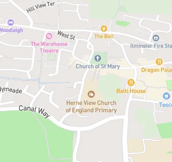 map for Herne View Church of England Primary