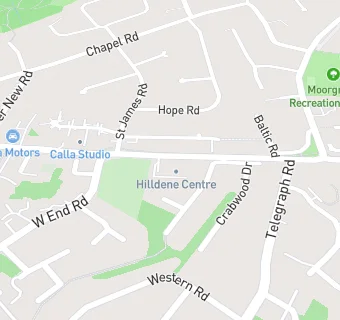 map for WEST END PRE-SCHOOL