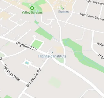 map for Highfield Church Centre