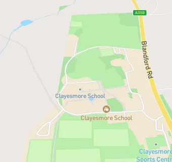 map for Clayesmore School