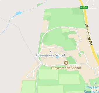 map for Clayesmore Preparatory School